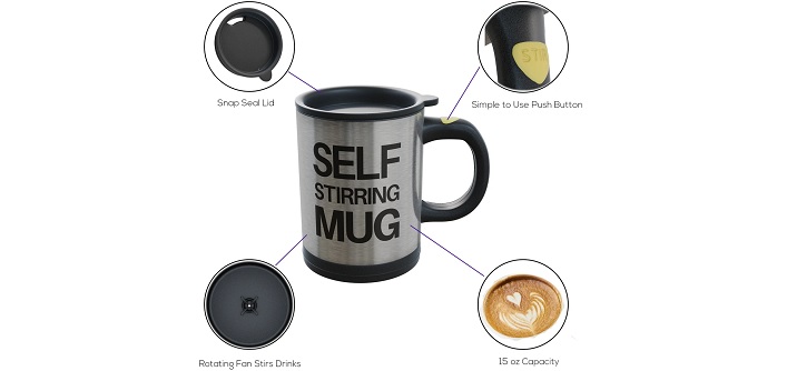 Self Stirring Cup